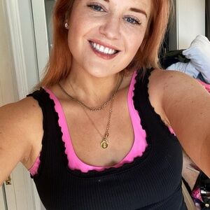 Black Ruffle Tank Top